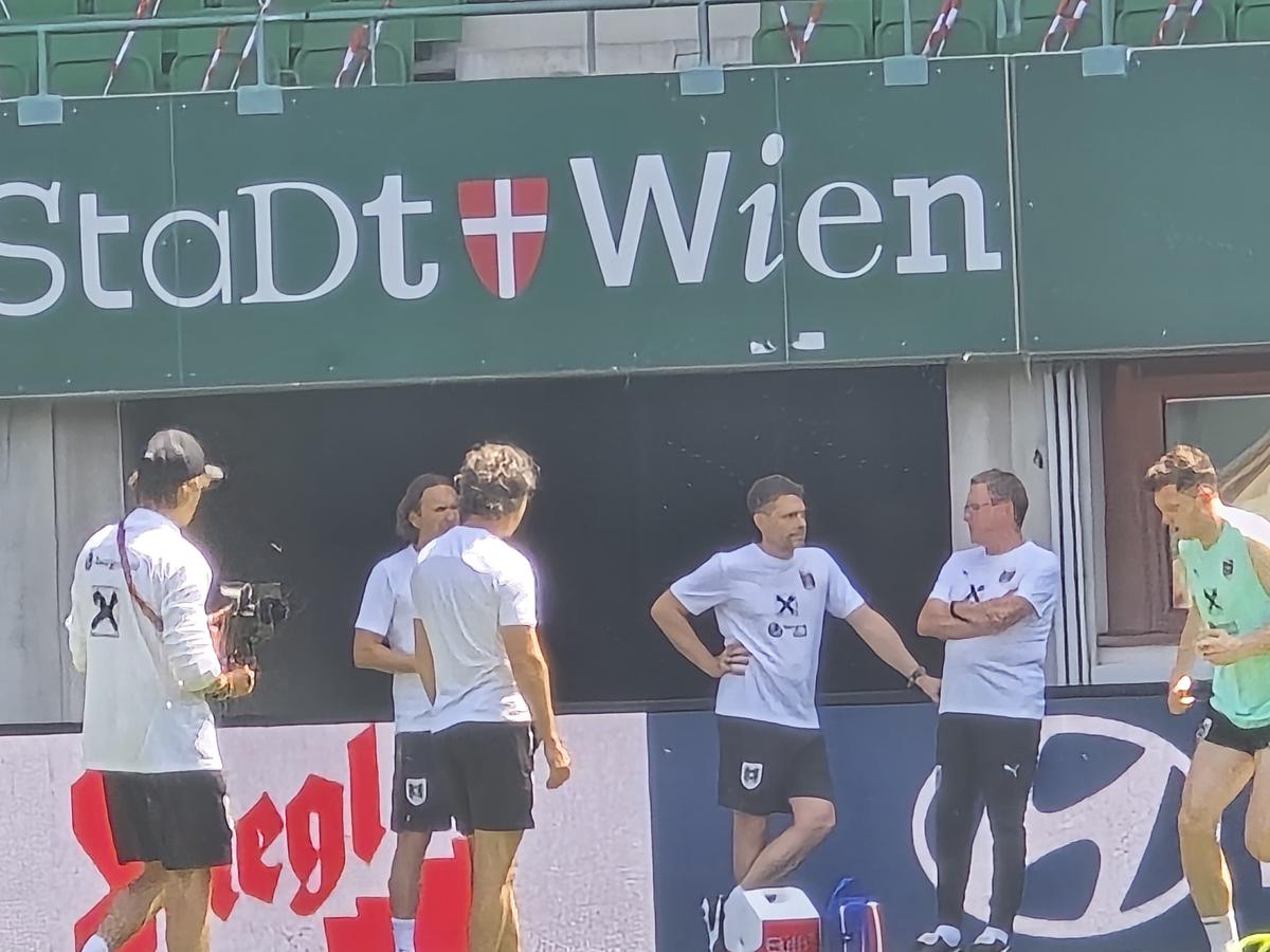 Austria, antrenament oficial, înainte de partida cu România // 06.06.2025