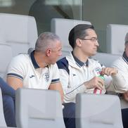 Oficialii FRF au urmărit din tribune antrenamentul oficial al României FOTO: Ionuţ Iordache (GSP)