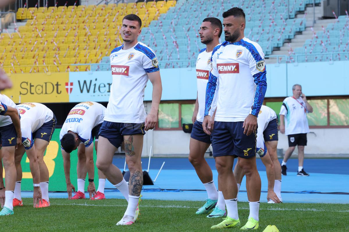 Antrenament echipa naţională la Viena