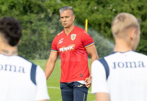 Daniel Pancu, la antrenamentul din Austria al echipei naţionale de tineret // FOTO: Ionuţ Iordache (GSP)