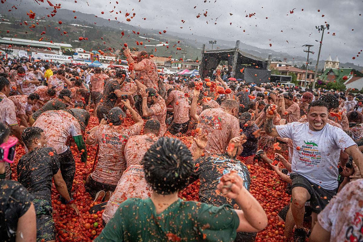 Gran Tomatina Colombiana, cel mai nebun festival