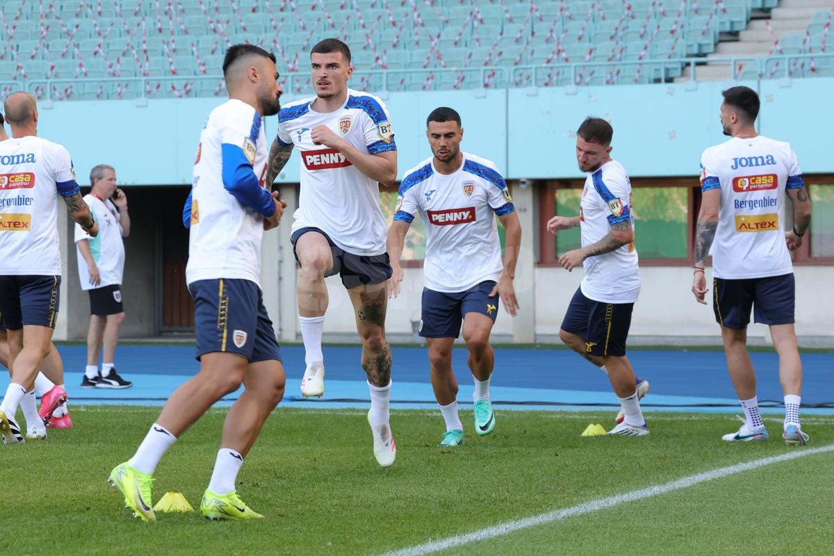 Antrenament echipa naţională la Viena