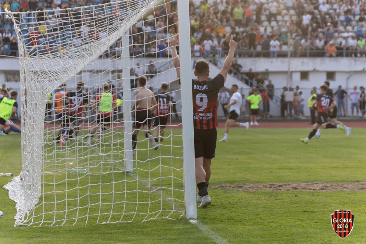 După 11 ani, numele Gloria Bistrița e din nou în Liga 2! Unul dintre artizanii promovării explică ce urmează: „Momentan nu putem urca în Superligă”