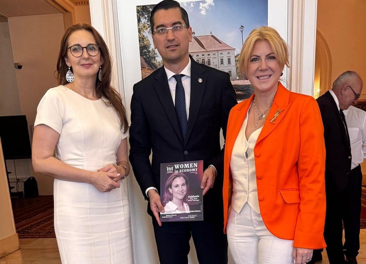 Răzvan Burleanu și oficialii FRF, la un eveniment organizat de Ambasada României la Viena