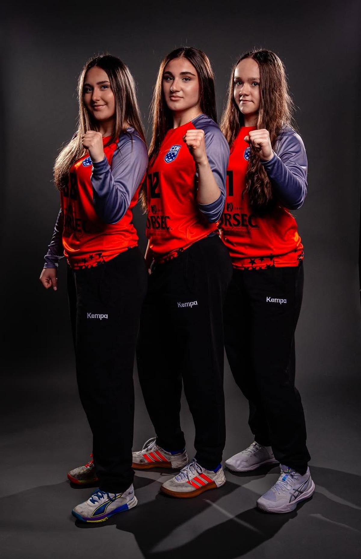 Ele sunt junioarele care au dus-o pe CSM București în finala EHF Youth Club Trophy