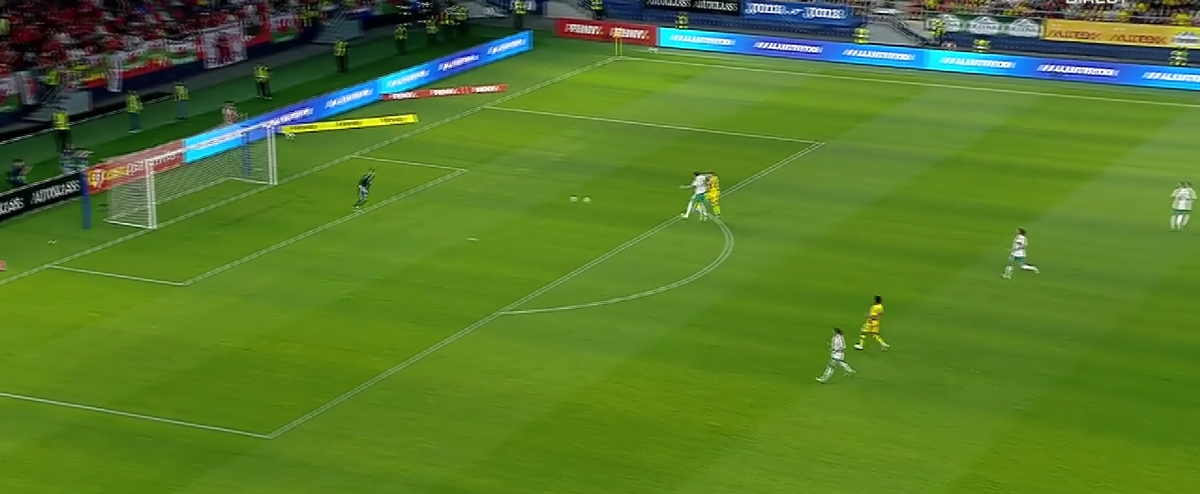 Ce păcat! Louis Munteanu a înscris un gol superb, însă tușierul a intervenit aiurea