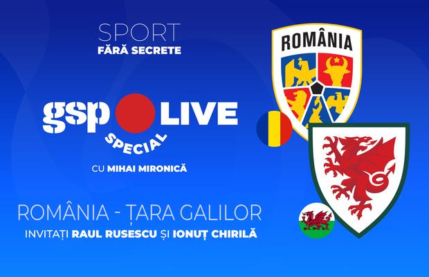 România - Țara Galilor, al doilea meci cu Hagi selecționer » Discutăm la GSP Live Special