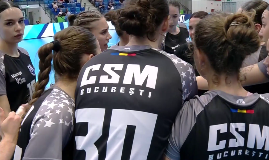 CSM București s-a calificat într-un mod FABULOS în finala EHF Youth Club Trophy » A recuperat 8 goluri în fața lui Gyor