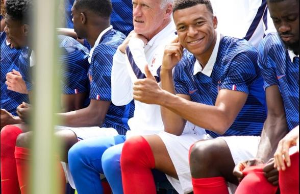 Mbappe, interviu-eveniment în cantonamentul Franței » Luat la întrebări de familie și de colegi: „Președintele Franței? Nu, eu sunt deja destul de urât!”