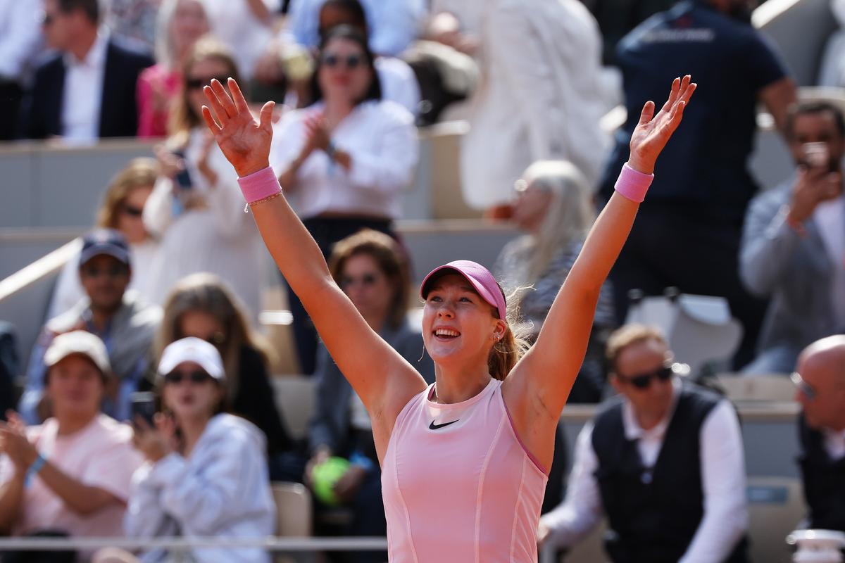 Maja Chwalinska - Mirra Andreeva 3-6, 2-6 » Andreeva nu i-a lăsat nicio șansă polonezei și a câștigat Roland Garros