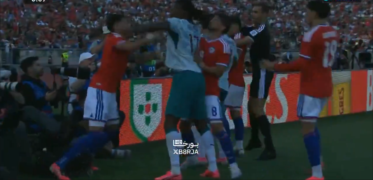 Rafael Leao, eliminat după o altercație cu un adversar