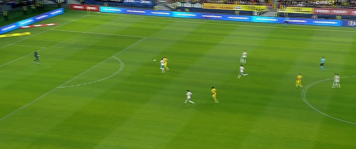 Ce păcat! Louis Munteanu a înscris un gol superb, însă tușierul a intervenit aiurea