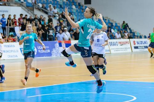 Daniela Corban pe vremea când evolua la CSM Roman FOTO Dan Potor