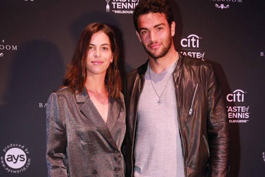 Ajla Tomljanovic și Matteo Berrettini / foto: Guliver/Getty Images