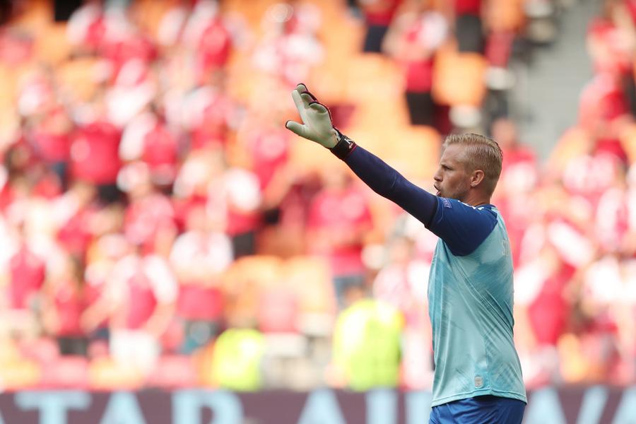 Peter Schmeichel, portarul Danemarcei, foto: Imago Moștenirea Schmeichel, în joc la Euro 2020 » Ar fi primul duet tată-fiu campioni ai Europei!