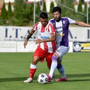 FC Argeș a pierdut cu 0-3 cel mai tare amical al verii. Sursă foto: Facebook Steaua Roșie Belgrad