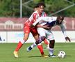FC Argeș a pierdut cu 0-3 cel mai tare amical al verii. Sursă foto: Facebook Steaua Roșie Belgrad