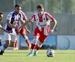 FC Argeș a pierdut cu 0-3 cel mai tare amical al verii. Sursă foto: Facebook Steaua Roșie Belgrad