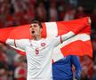 Sfidând pronosticurile, adversarii și chiar și moartea, naționala Danemarcei s-a calificat în semifinalele EURO 2020. FOTO: Guliver/Getty Images