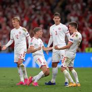 Sfidând pronosticurile, adversarii și chiar și moartea, naționala Danemarcei s-a calificat în semifinalele EURO 2020. FOTO: Guliver/Getty Images