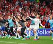 Sfidând pronosticurile, adversarii și chiar și moartea, naționala Danemarcei s-a calificat în semifinalele EURO 2020. FOTO: Guliver/Getty Images