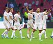 Sfidând pronosticurile, adversarii și chiar și moartea, naționala Danemarcei s-a calificat în semifinalele EURO 2020. FOTO: Guliver/Getty Images
