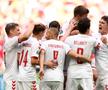 Sfidând pronosticurile, adversarii și chiar și moartea, naționala Danemarcei s-a calificat în semifinalele EURO 2020. FOTO: Guliver/Getty Images