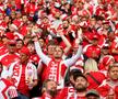 Sfidând pronosticurile, adversarii și chiar și moartea, naționala Danemarcei s-a calificat în semifinalele EURO 2020. FOTO: Guliver/Getty Images