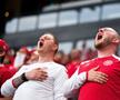 Sfidând pronosticurile, adversarii și chiar și moartea, naționala Danemarcei s-a calificat în semifinalele EURO 2020. FOTO: Guliver/Getty Images