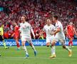 Sfidând pronosticurile, adversarii și chiar și moartea, naționala Danemarcei s-a calificat în semifinalele EURO 2020. FOTO: Guliver/Getty Images