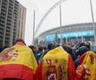 Italia - Spania, fani pe Wembley, semifinala Euro 2020 / FOTO: GettyImages