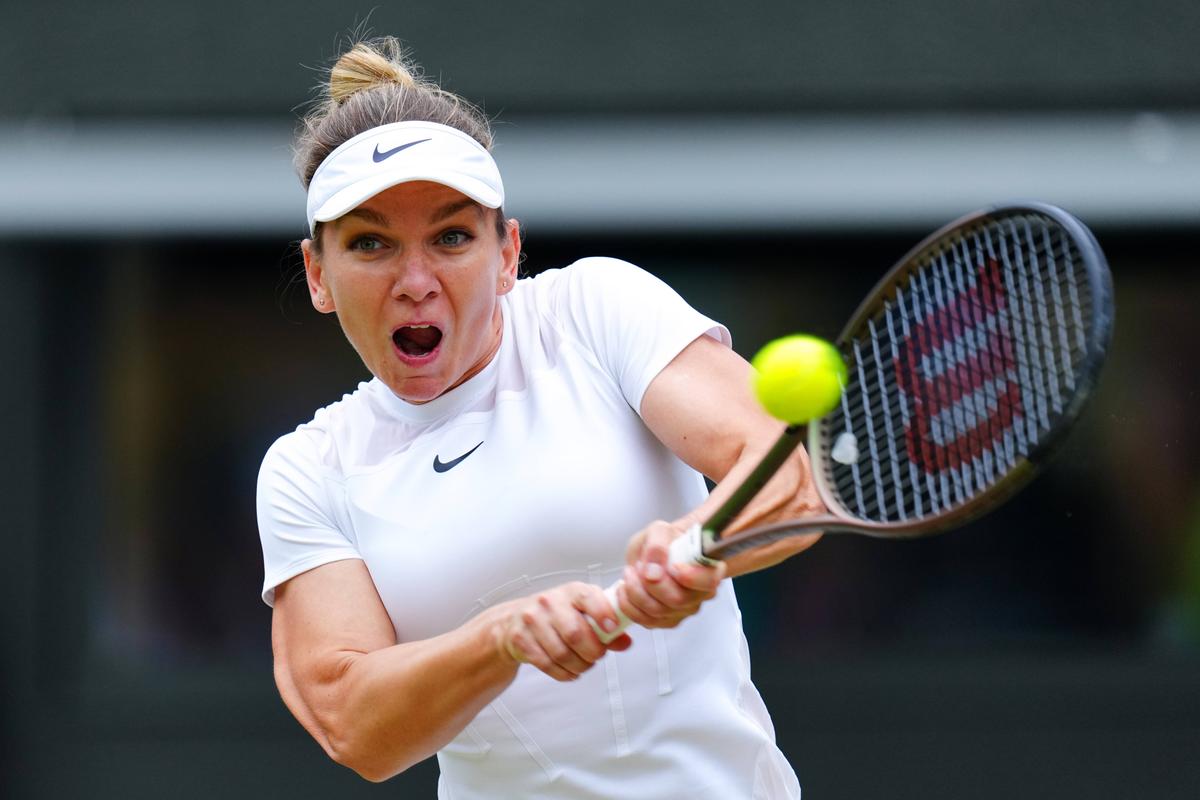 Simona Halep - Amanda Anisimova, semifinala Wimbledon 2022