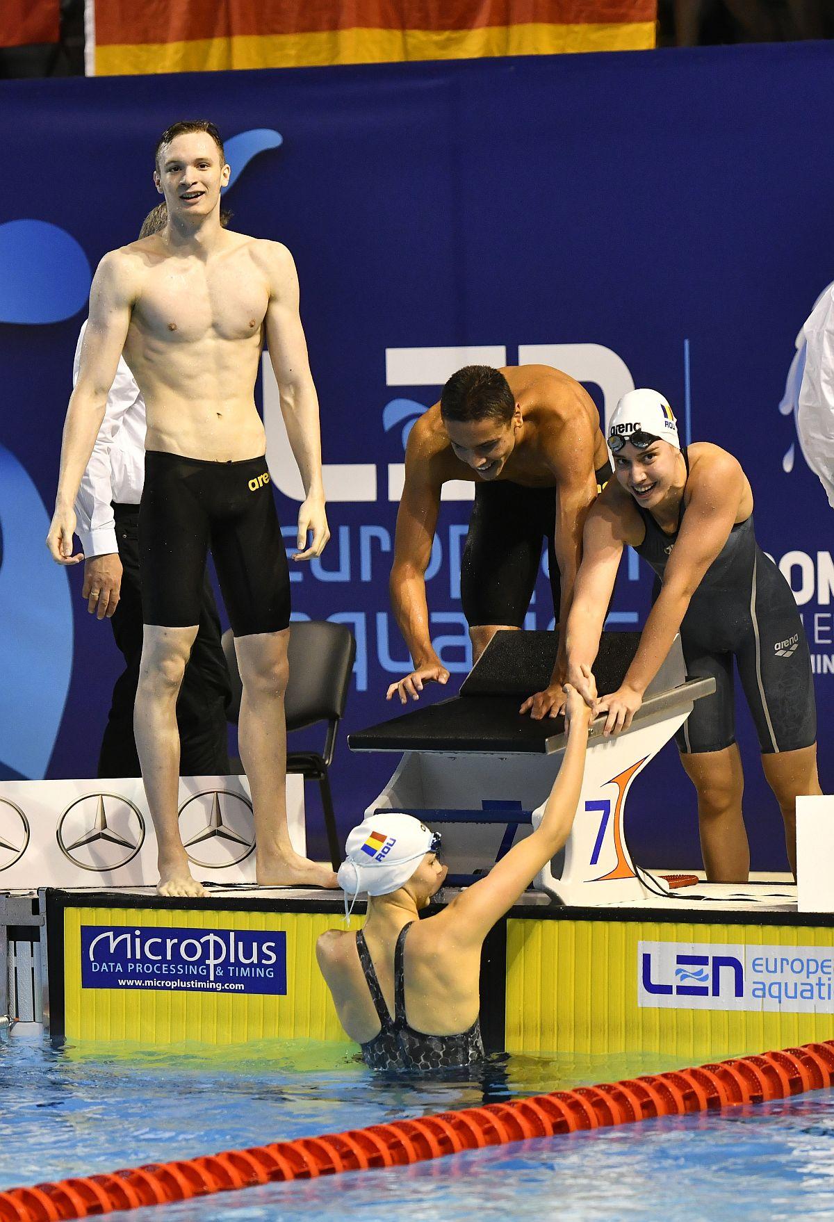 România, ARGINT la ștafeta combinată de 4x100m liber