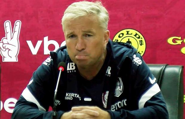 Conferință de presă de 45 de secunde pentru Dan Petrescu la Erevan: „Rezultatul nu este just”