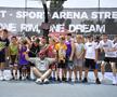 Speak a jucat baschet cu copiii la Sport Arena Streetball, în turneul-record cu 700 de participanți