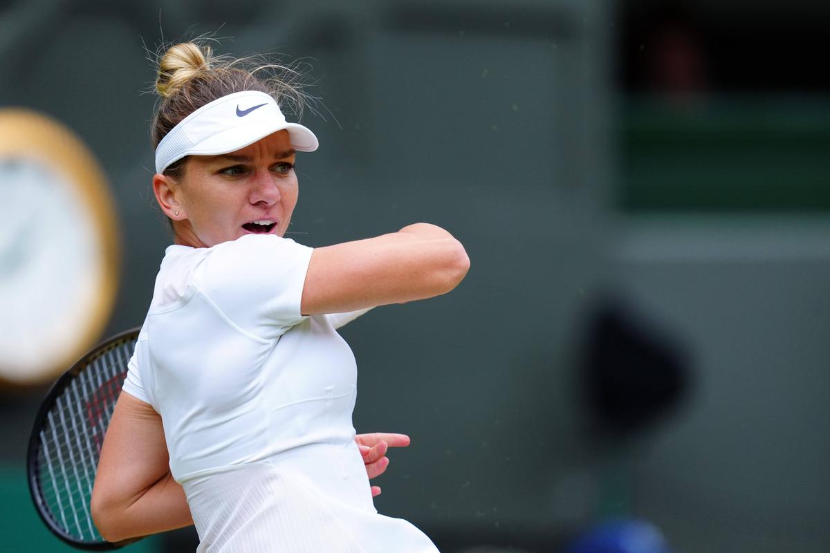 Simona Halep - Amanda Anisimova, semifinala Wimbledon 2022
