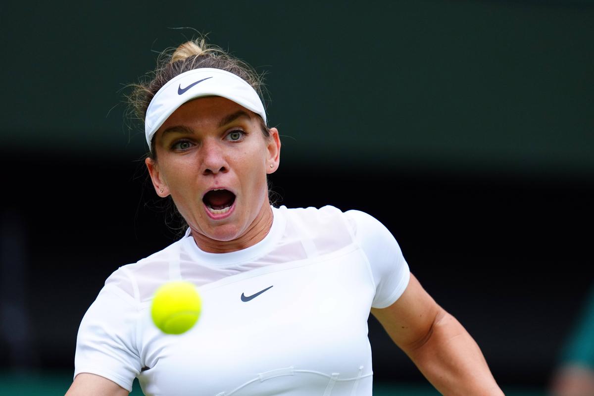 Simona Halep - Amanda Anisimova, semifinala Wimbledon 2022