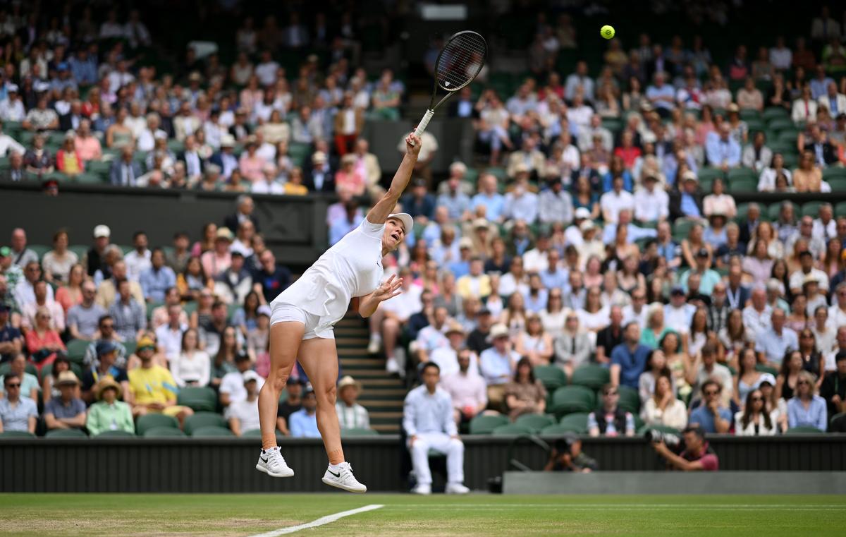 Simona Halep - Amanda Anisimova, semifinala Wimbledon 2022