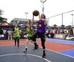 Speak a jucat baschet cu copiii la Sport Arena Streetball, în turneul-record cu 700 de participanți