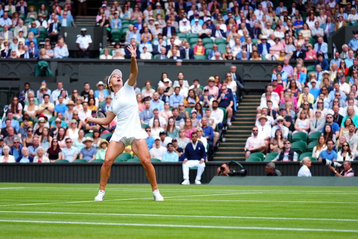Simona Halep - Amanda Anisimova, semifinala Wimbledon 2022
