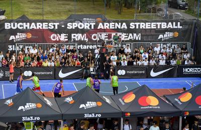 Speak a jucat baschet cu copiii la Sport Arena Streetball, în turneul-record cu 700 de participanți