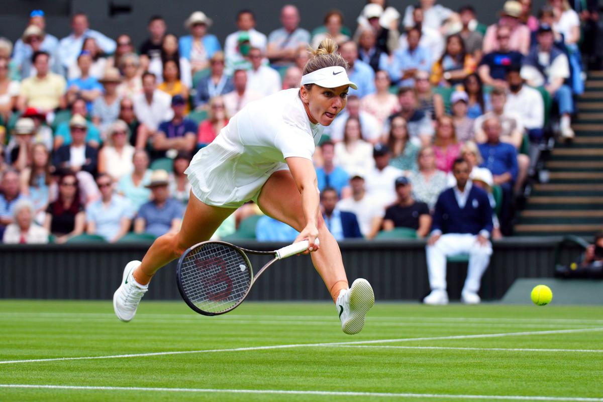 Simona Halep - Amanda Anisimova, semifinala Wimbledon 2022