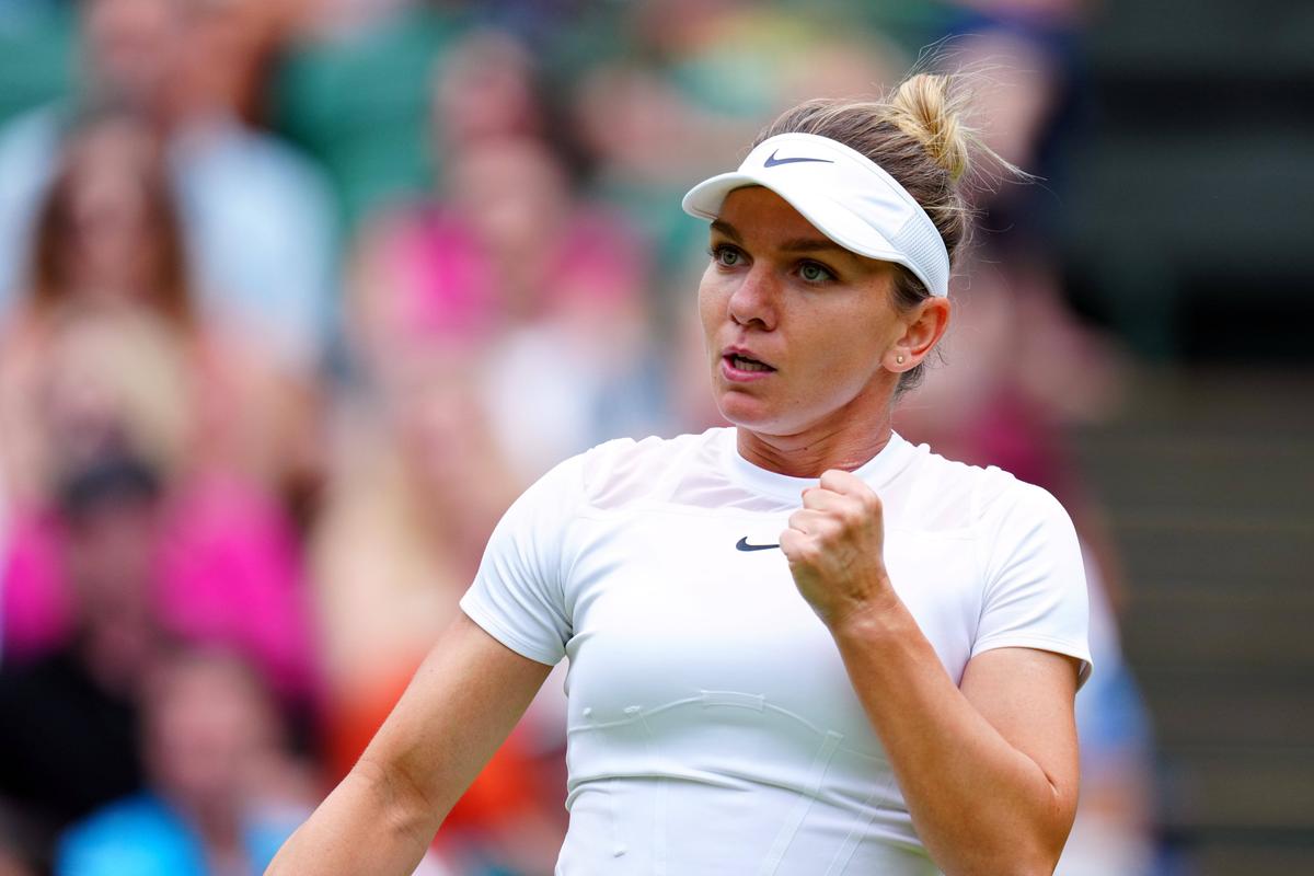 Simona Halep - Amanda Anisimova, semifinala Wimbledon 2022