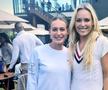Ana Bogdan, alături de Lindsey Vonn/ foto: Instagram @Ana Bogdan