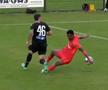 Gafa lui Siyabonga Ngezana în FCSB - PAOK, în cadre succesive