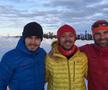 La Cercul Polar, alături de Tibi Ușeriu și Vlad Tănase Foto: Arhivă personală
