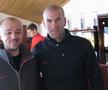 Alături de Zidane Foto: Arhivă personală