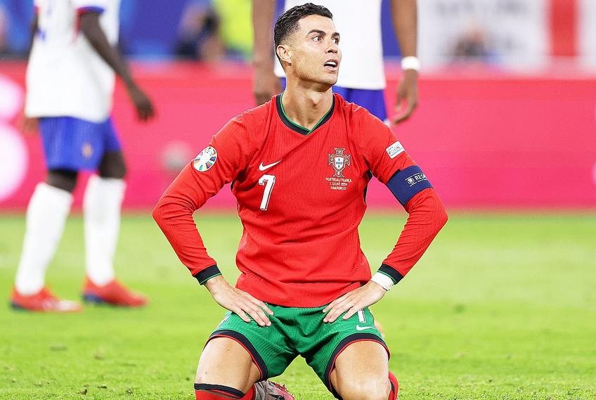 Cristiano Ronaldo, în timpul sfertului Portugalia - Franța // foto: Guliver/gettyimages
