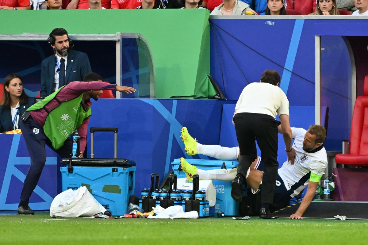 „Vei putea juca în semifinale?” » Harry Kane a făcut anunțul, după ce s-a accidentat în Anglia - Elveția