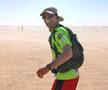 Imagine cu Andrei Roșu în Sahara din 2011, la începuturile sale ca alergător FOTO: Arhivă personală